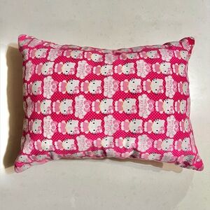 Hello Kitty Pink and White Pillow